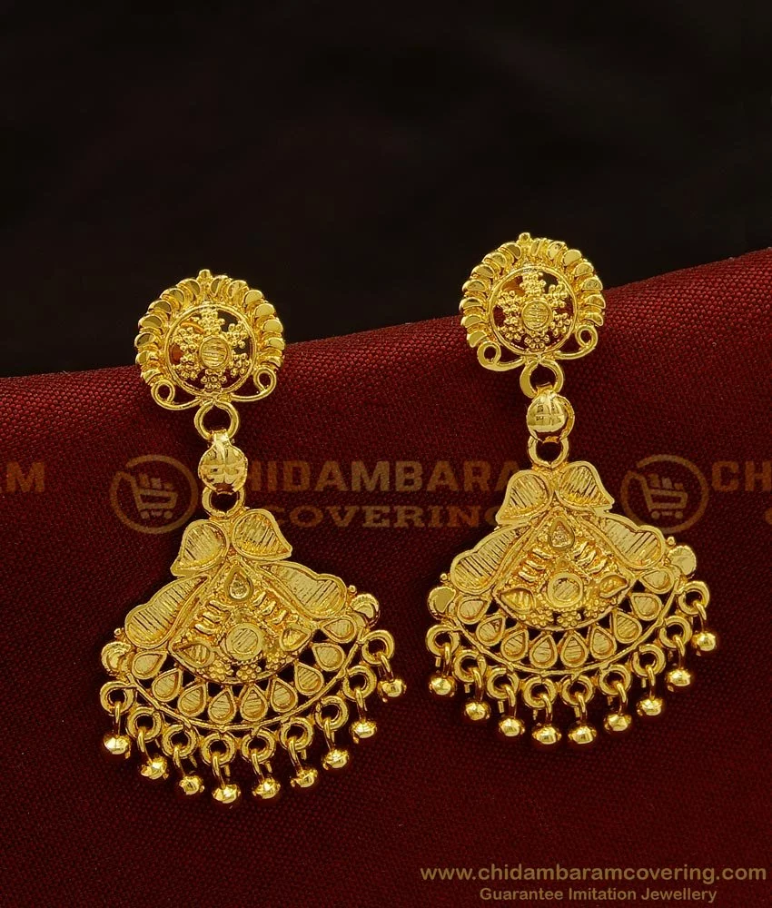 One gram gold earrings 7010071148 WhatsApp for Booking #fashion #jewels # earrings #onegram #trending #reels #online #premium | Instagram