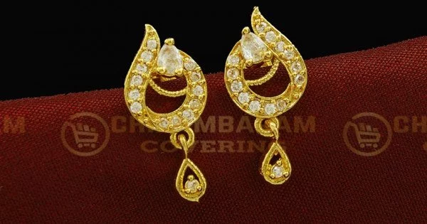 Latest small earrings on sale design