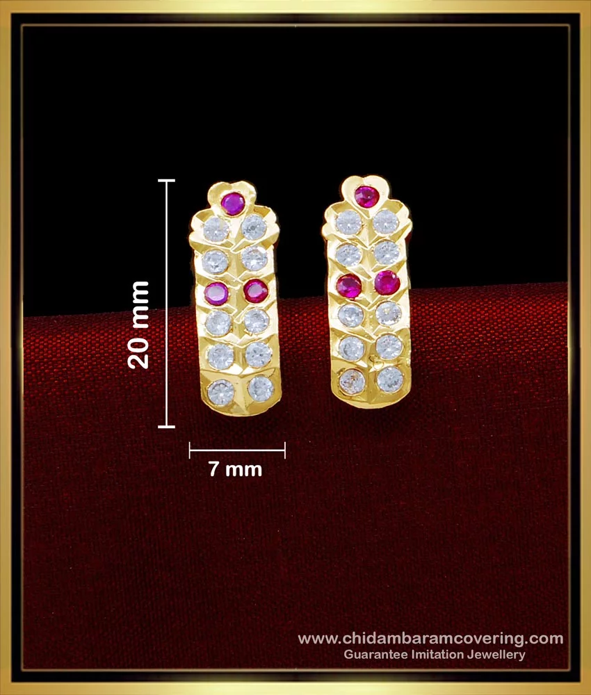 Flipkart.com - Buy SS Fashion Universe One Gram Gold Earrings Copper Drops  & Danglers Online at Best Prices in India