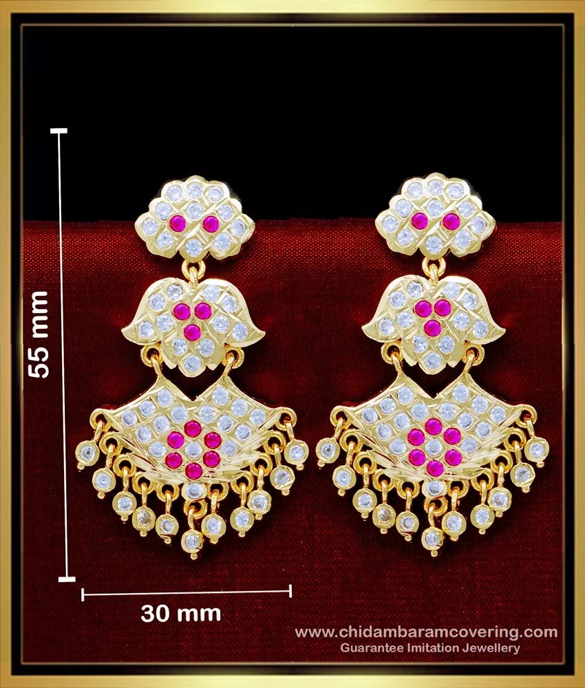 Polki Stone Earrings – Cbigsapparels