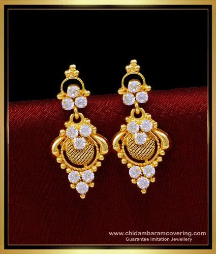 Lakshmi Earring Designs | Latest Designs • South India Jewels
