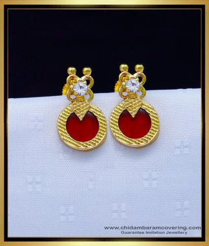 1gm Gold Earrings