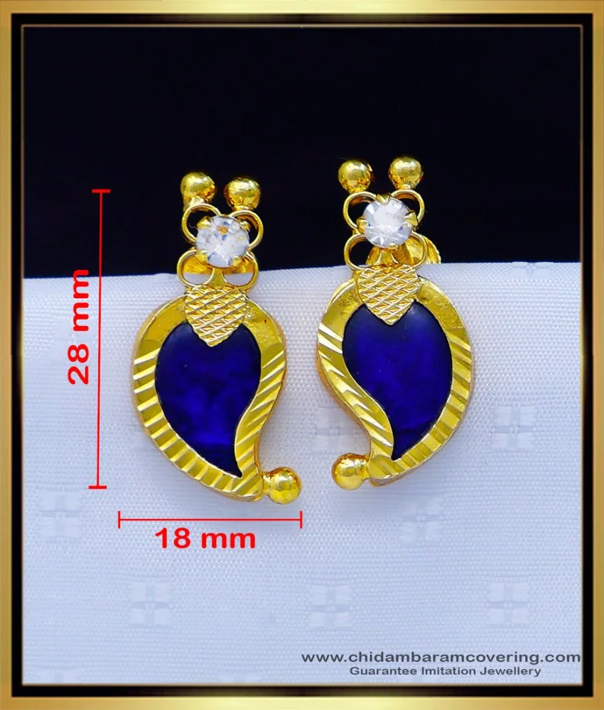 Buy FirstBlush Clip On Earrings for Non-Pierced Ears- Non-Piercing Earrings  for Women Online at Best Prices in India - JioMart.