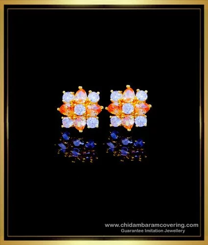 Buy Beautiful Look Gold Earring Design One Gram Gold Jewellery Buy Online