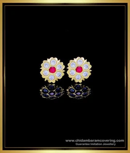 Buy online Traditional 1gm Gold Plated Earring from fashion jewellery for  Women by Vighnaharta for ₹199 at 80% off | 2024 Limeroad.com