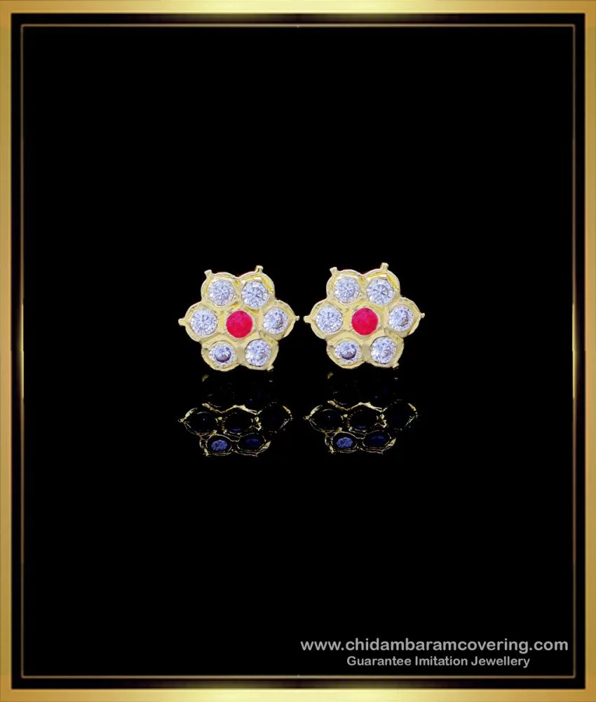 Gold Earring Designs For Daily Use – Blingvine