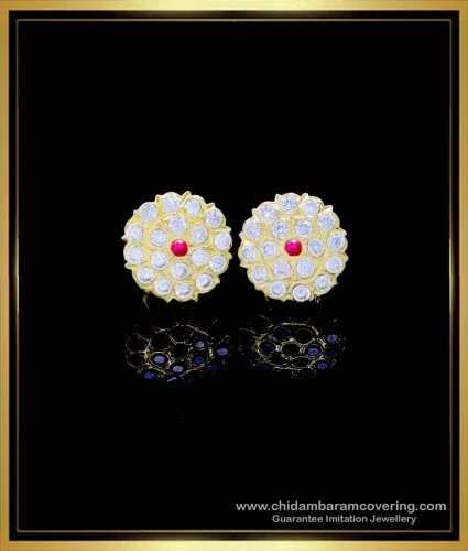 The Abhilasha Silve earrings-Buy Silver Gold Plated Jewellery Online — KO  Jewellery