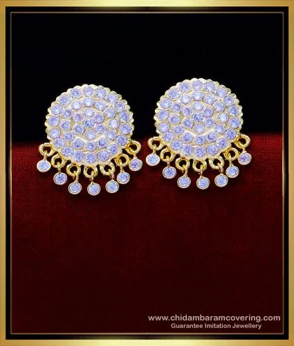 White Gold Diamond Stud Earrings - 14k Round Brilliant 6.03ctw IGI & HRD  Pierced - Wilson Brothers Jewelry