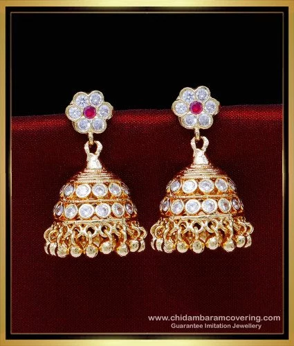 Shop Latest Gold Earrings for Women Online in India - Joyalukkas