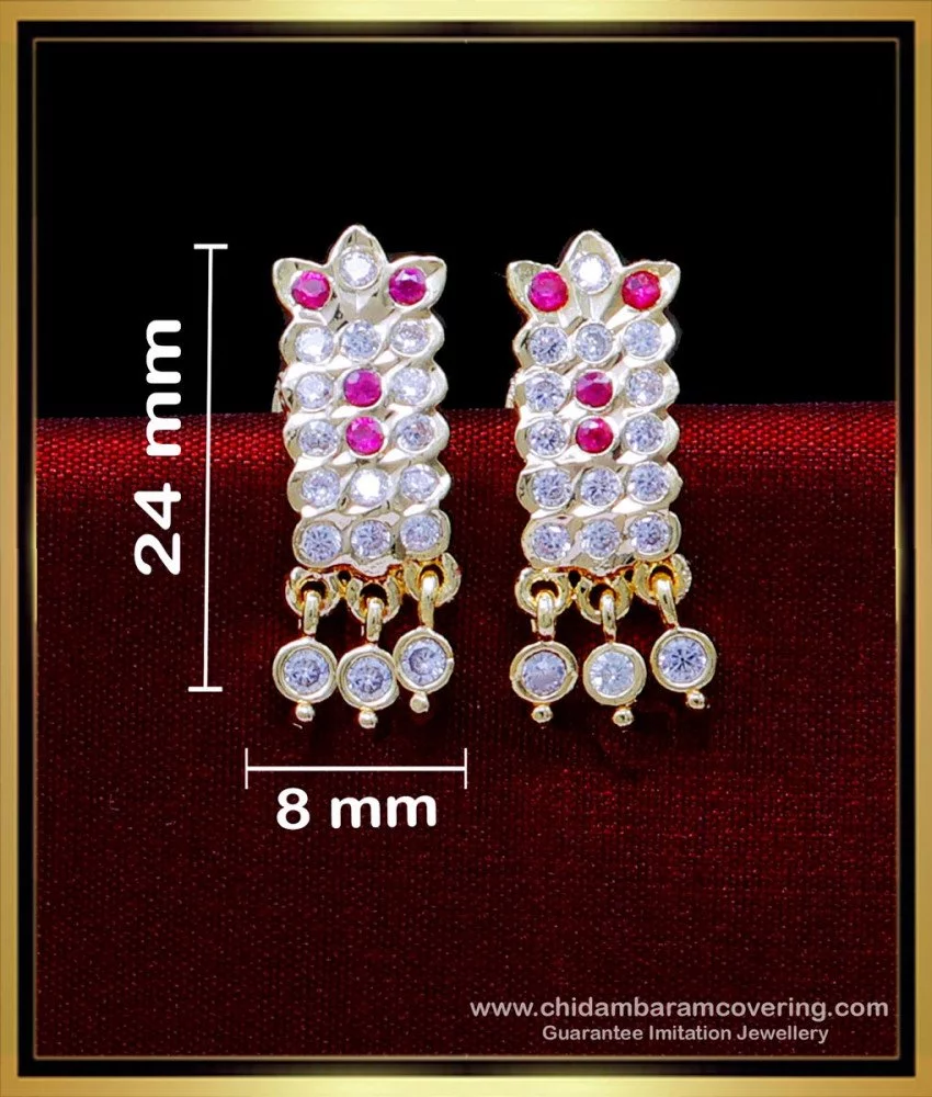 Buy Yellow Gold Earrings for Women by Whp Jewellers Online | Ajio.com