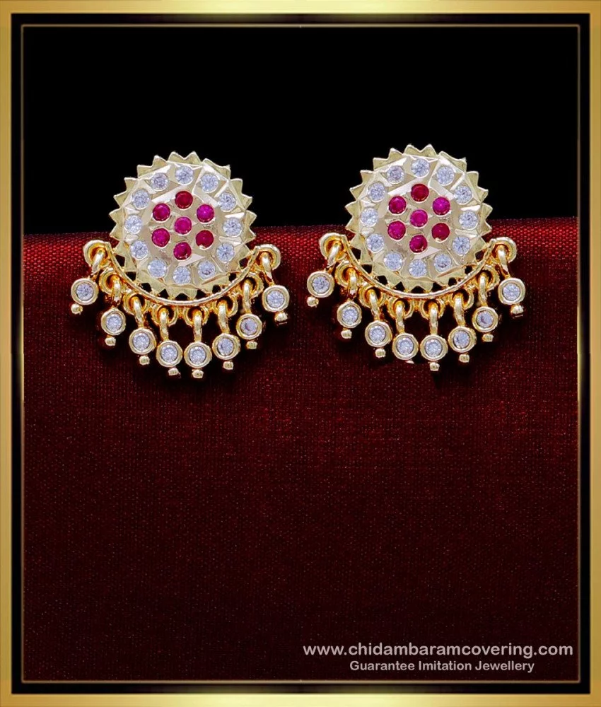 Flipkart.com - Buy Jewel WORLD 958-EARRING Alloy Stud Earring Online at  Best Prices in India