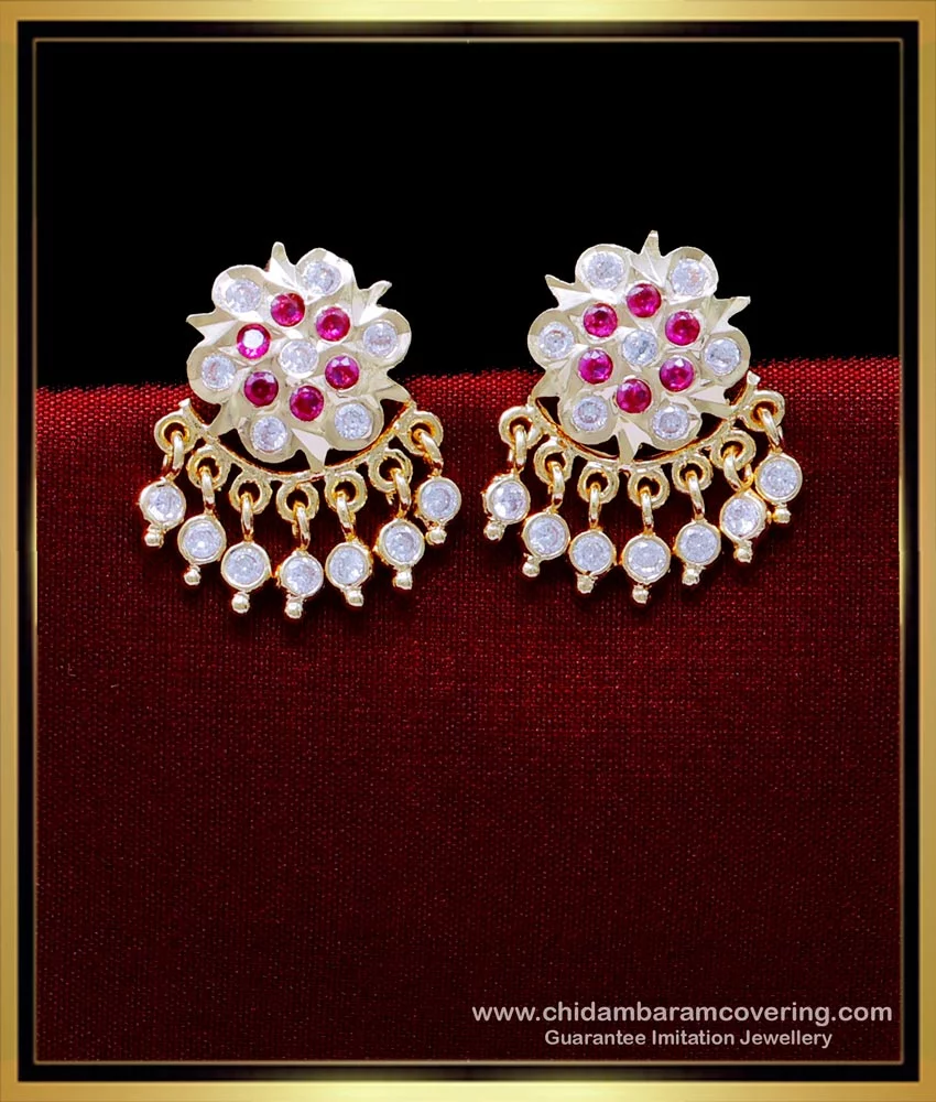 Gold earring designs by Vaibhav - Indian Jewellery Designs