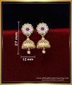  cz earrings buttalu, gold plated jhumkas, cz jhumka earrings, gold jhumka design latest, gold jhumka design with price, jhumka design gold earrings, jhumka earrings gold designs, gold buttalu earrings designs, jhumka latest design of gold earrings, new design of gold jhumka