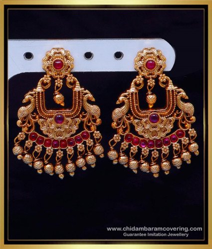 ERG2120 - Festive Collection Antique Earrings Design for Women