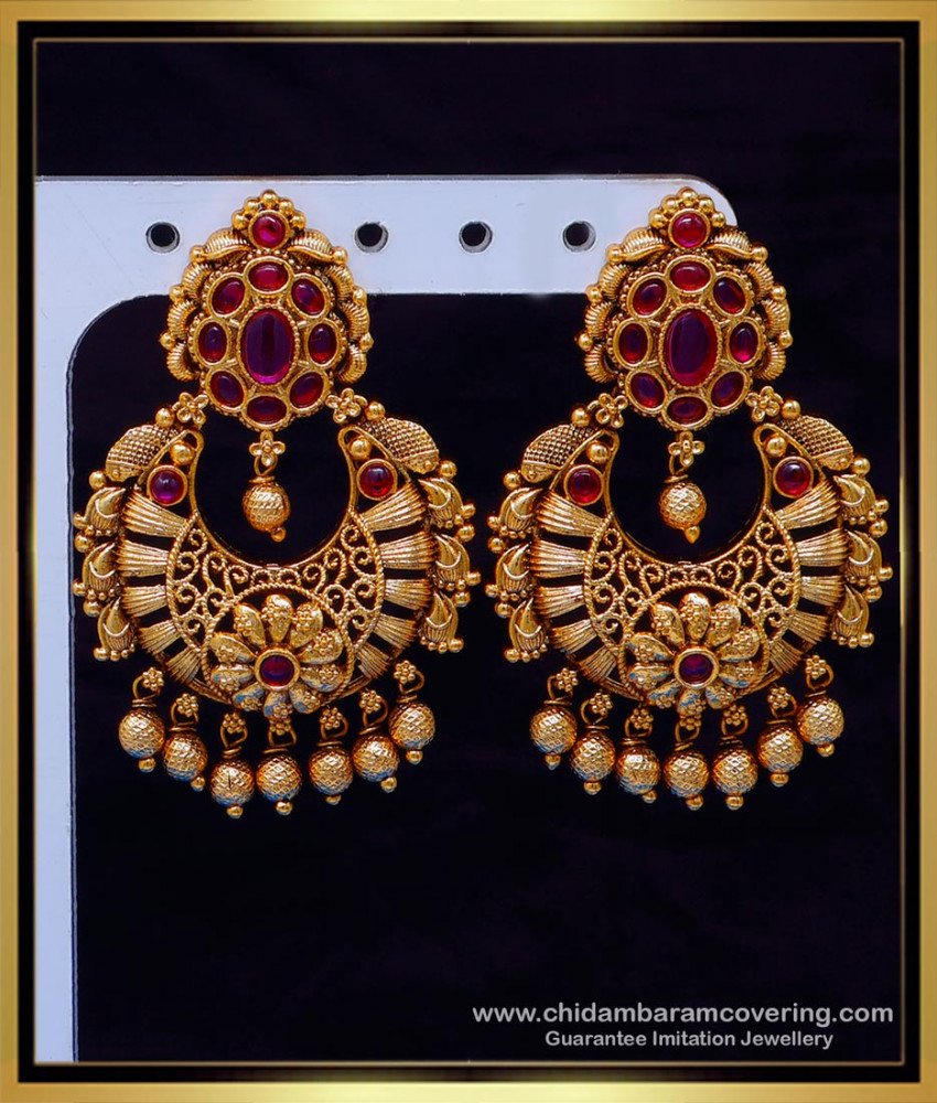 antique earrings, Gold antique earrings, Antique earrings design, Antique Earrings Jhumka, antique jewellery for wedding, antique gold jewellery designs with price, antique gold jewellery designs catalogue, antique jewellery india, antique earrings studs