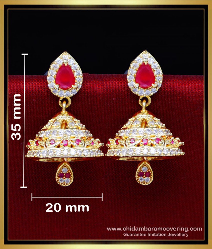 big jhumka earrings