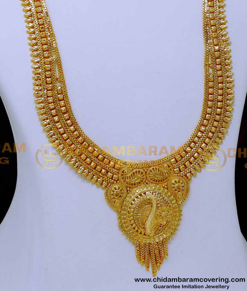 rani haar, gold haram designs, haram models gold, Aaram Gold new Design, Aaram New Design, yellow gold haram designs, latest haram designs, haram designs gold latest, Long Haram designs Gold Latest, haram designs gold, u shape rani haar design