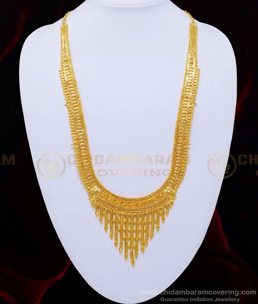 Latest gold clearance rani haar design