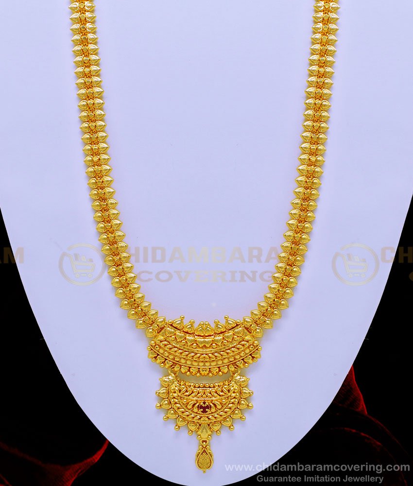 haram with price, gold haram online shopping, bridal wear haram, wedding haram, one gram gold jewellery