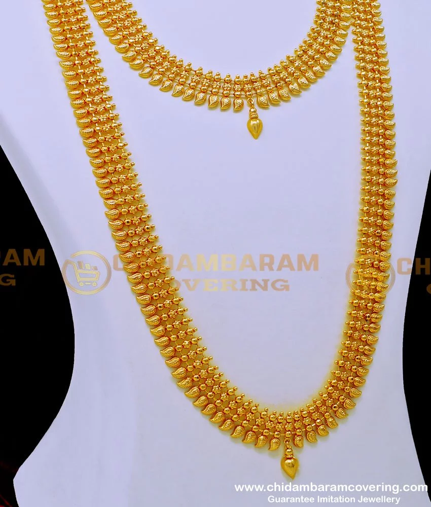 Latest gold haram set deals designs with price