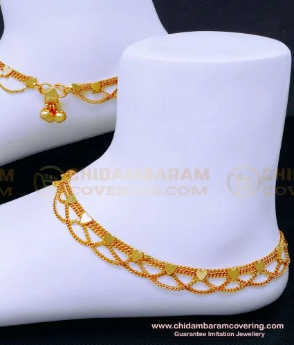 Beautiful anklet sale design