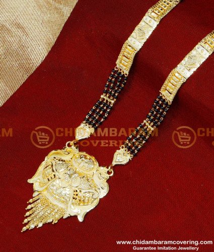 BBM1093 - 36 Inch First Quality Gold Forming Long Mangalsutra Designs