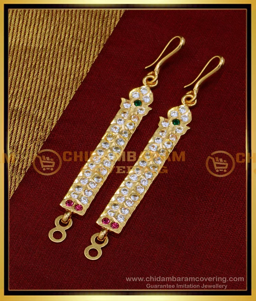 Gold Chain Earrings in Bikaner at best price by Mousumi Gems Jewellery -  Justdial