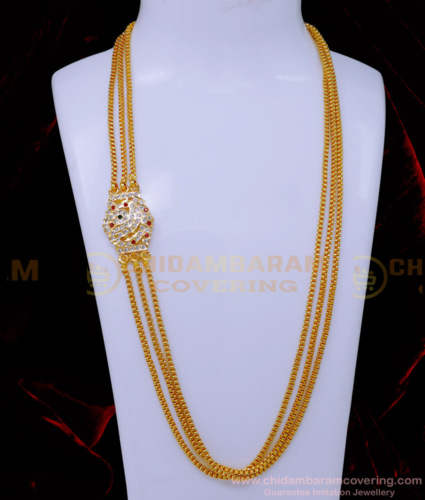 Pure impon thali chain, Original Impon chain, Impon thali chain for ladies, Impon thali chain gold, impon thali chain online shopping, impon jewellery, impon jewellery with price, impon mugappu chain, thali chain, thali mugappu chain, mugappu chain