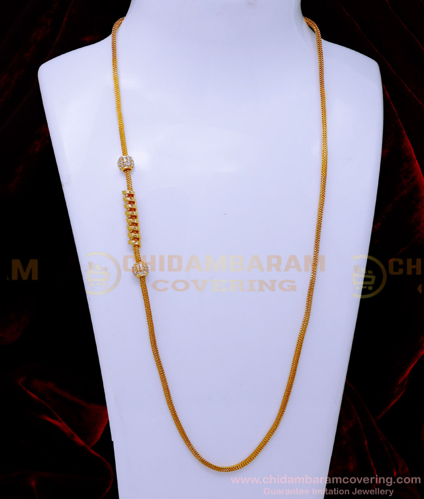 mugappu new model gold thali chain designs