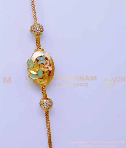 MCHN587 - Beautiful New Model Double Side Mugappu Thali Chain