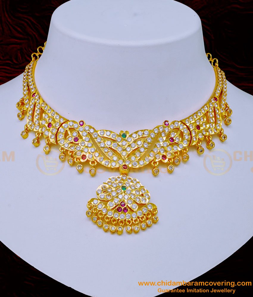 impon jewellery online, impon jewellery wholesale, impon attigai, impon necklace, five metal jewellery, five metal attigai, five metal necklace, jigani necklace,