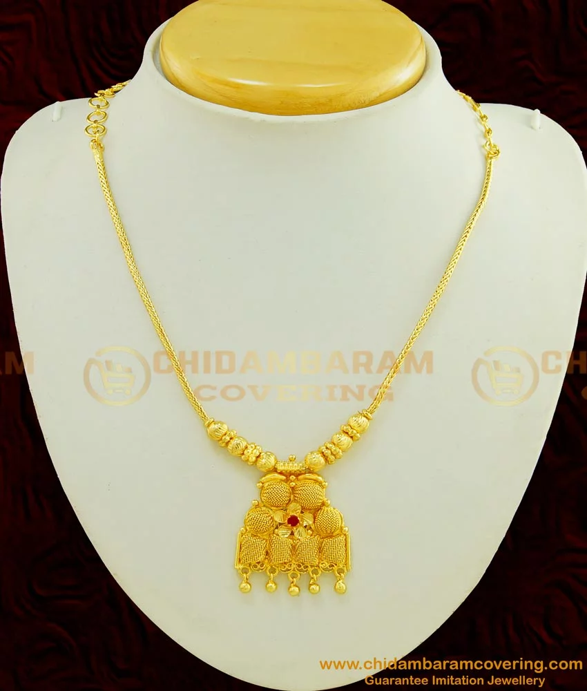 Buy Gold plated Imitation Jewelry Real Kemp Short Necklace set