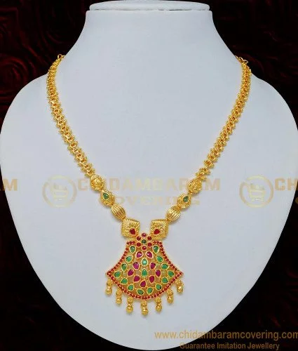 Latest necklace design gold 2024 with price