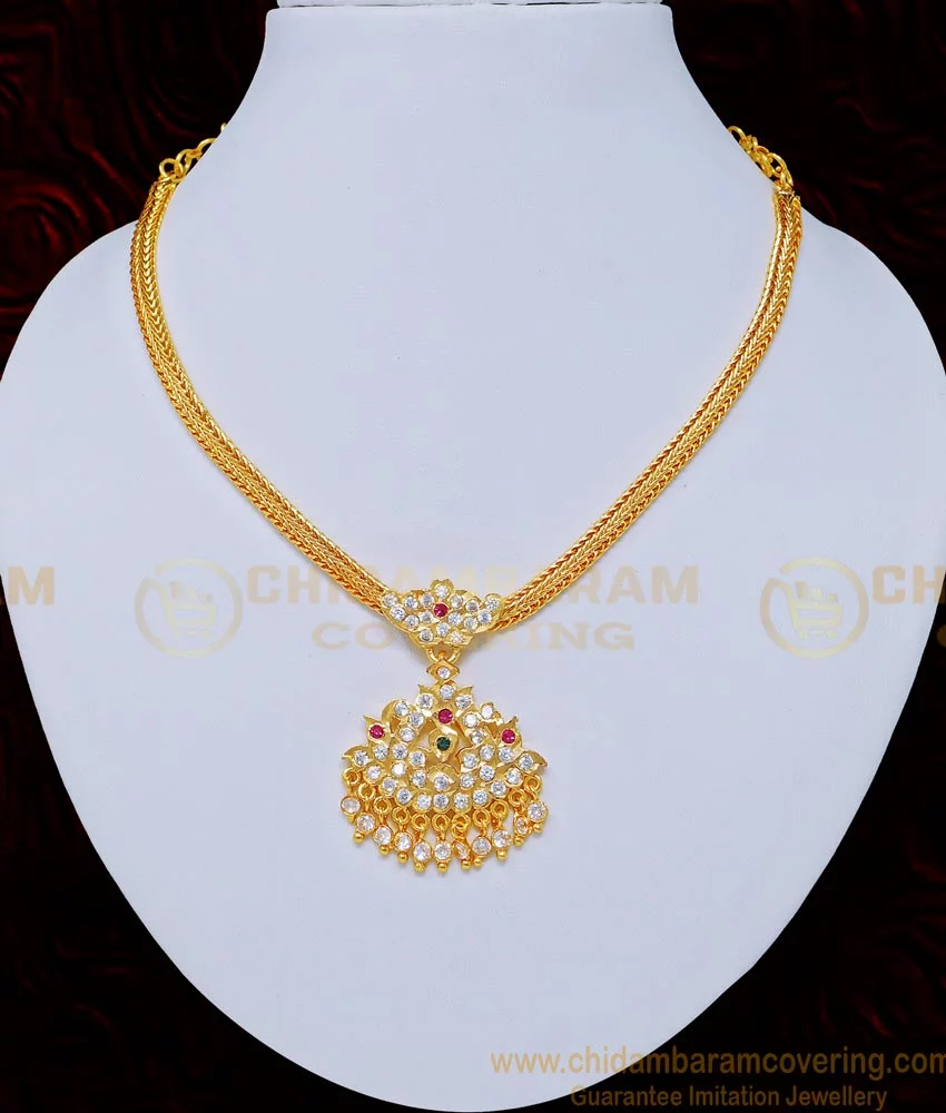 simple indian gold necklaces