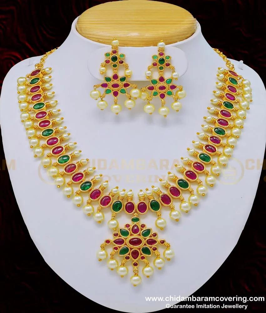 Pearl stone deals jewellery