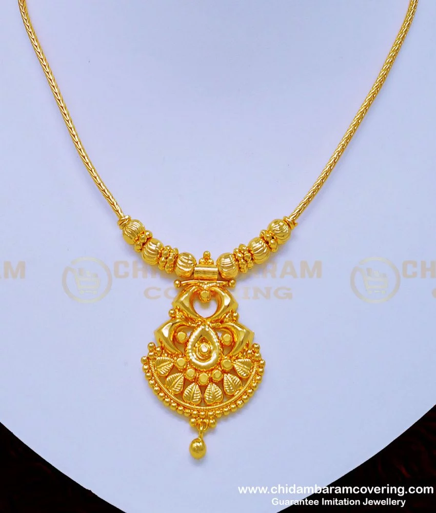 Light weight hot sale chain necklace