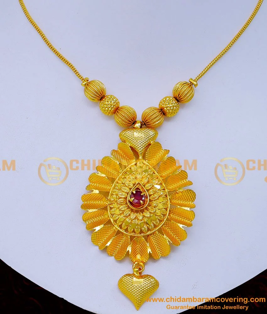 Light weight gold 2025 stone necklace