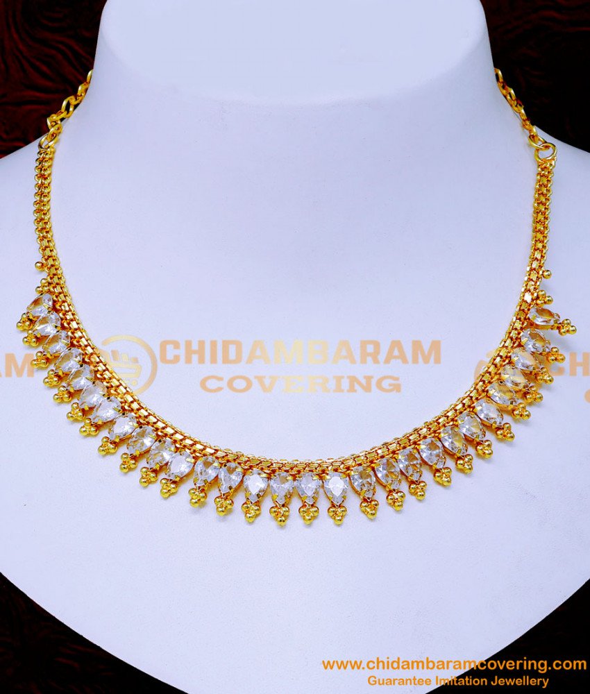 white stone necklace set, white stone gold necklace designs, traditional stone necklace designs, ad stone necklace, Necklace designs simple, Gold necklace designs simple, gold plated necklace, gold design for necklace, wedding gold necklace designs, necklace ka design, necklace designs with stones