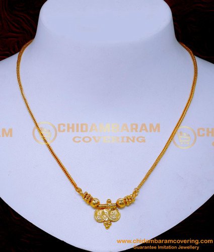 NLC1503 - Lakshmi Coin Necklace Guaranteed Artificial Jewellery