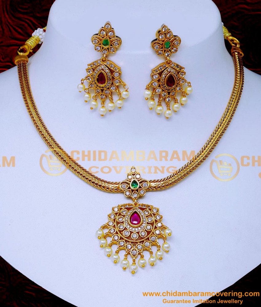 antique jewellery set for wedding