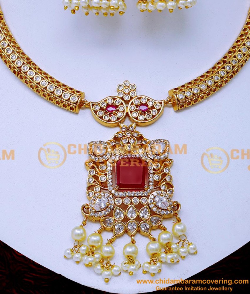 bridal antique necklace designs