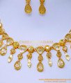 dubai gold design necklace