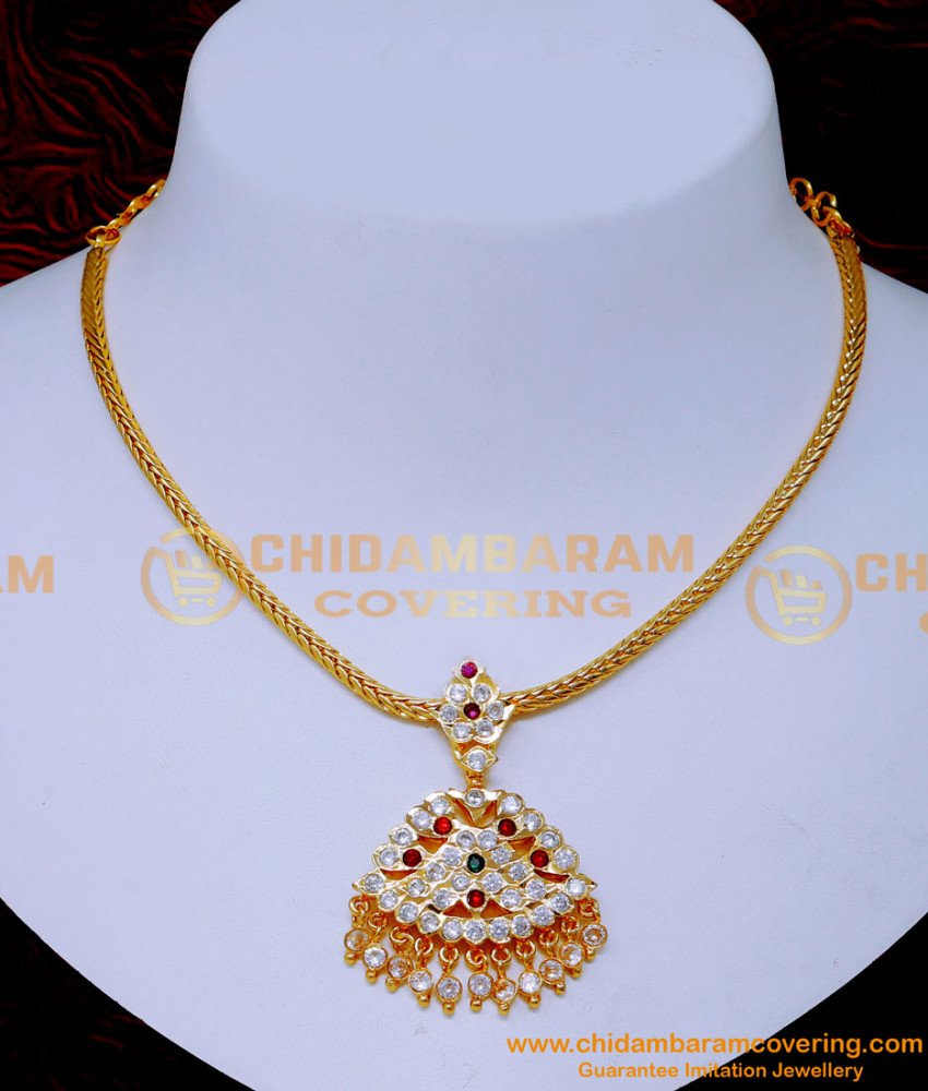 necklace designs gold new model, necklace designs gold, necklace models, necklace new design, necklace white stone, necklace 1 gram gold, necklace designs new model, necklace design artificial, necklace jewelry design, Attigai Necklace