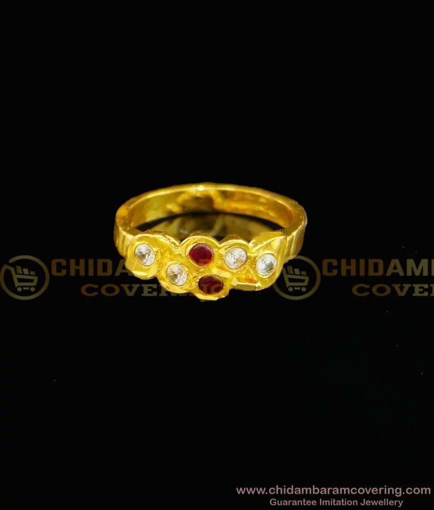 22k Dubai Gold plated Indian Nepali Bollywood 1 gram gold ring adjustable  size | eBay