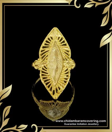 1pcs Real 24K Yellow Gold Ring For Women 3D Hard Gold Big Flower Gold Ring  6-8 | eBay