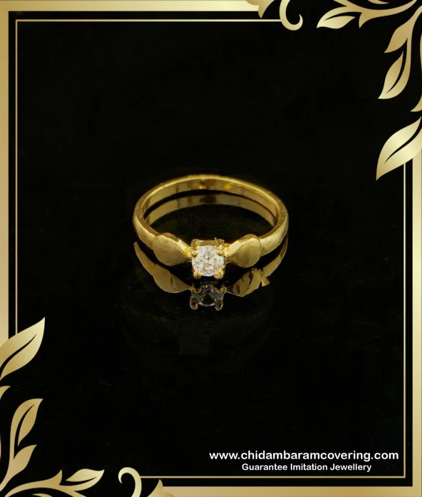 Women's Yellow Gold Real Diamond Three Stone Ring, Size: Sizeable at Rs  100000 in Mumbai