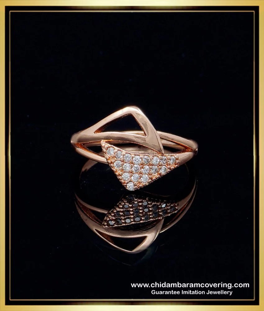 Gold Ring Design For Female Without Stone - South India Jewels | Gold ring  designs, Ladies gold rings, Ring design for female