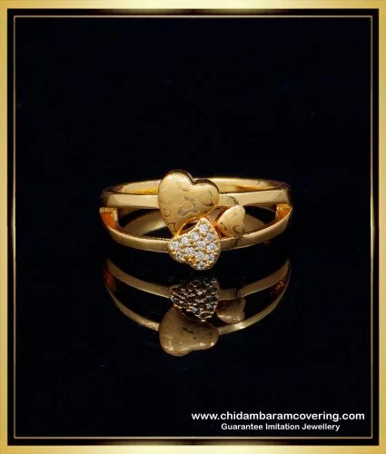 Colour stone finger ring for women (1pcs)